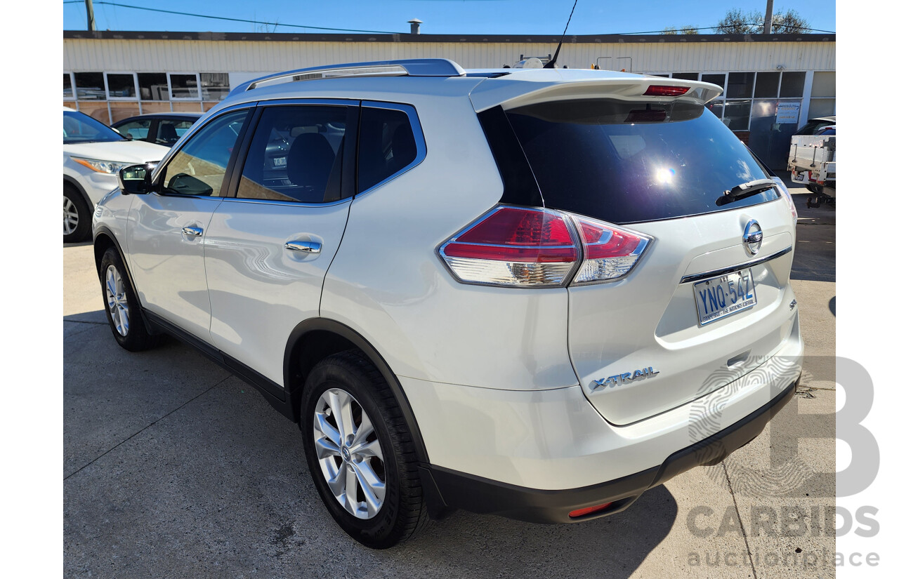 10/2014 Nissan X-Trail ST-L (fwd) T32 4d Wagon White 2.5L