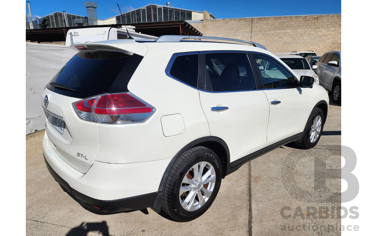 10/2014 Nissan X-Trail ST-L (fwd) T32 4d Wagon White 2.5L