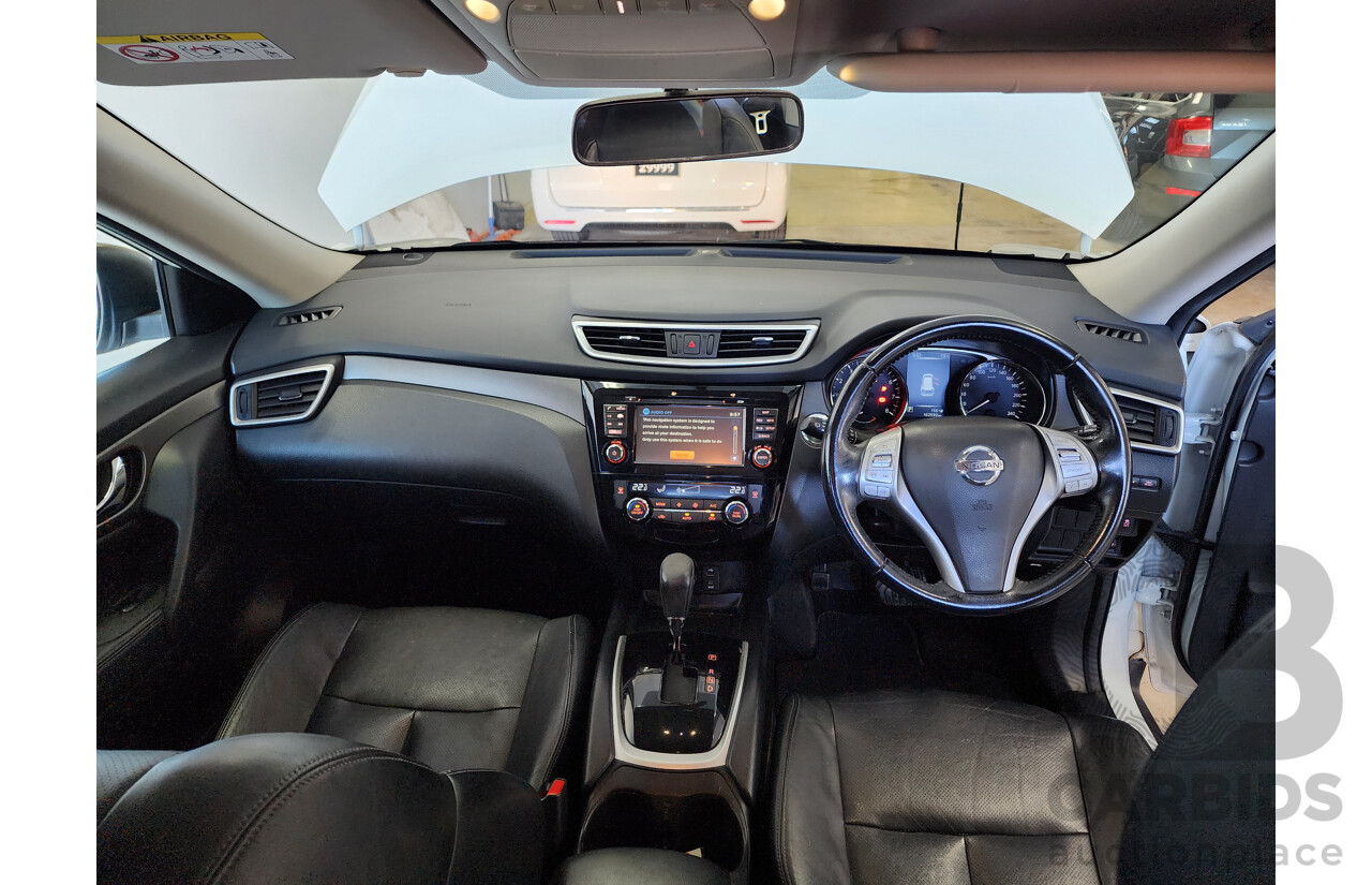 10/2014 Nissan X-Trail ST-L (fwd) T32 4d Wagon White 2.5L