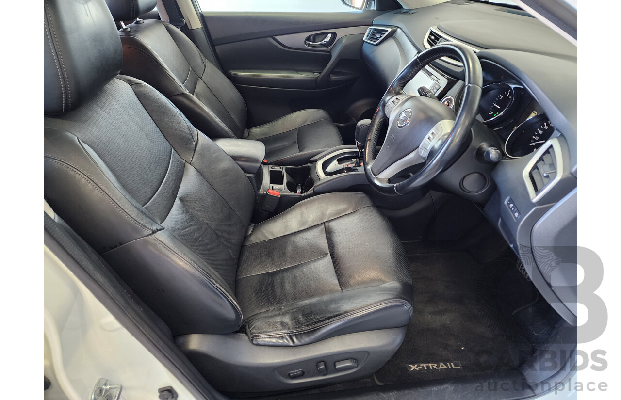 10/2014 Nissan X-Trail ST-L (fwd) T32 4d Wagon White 2.5L