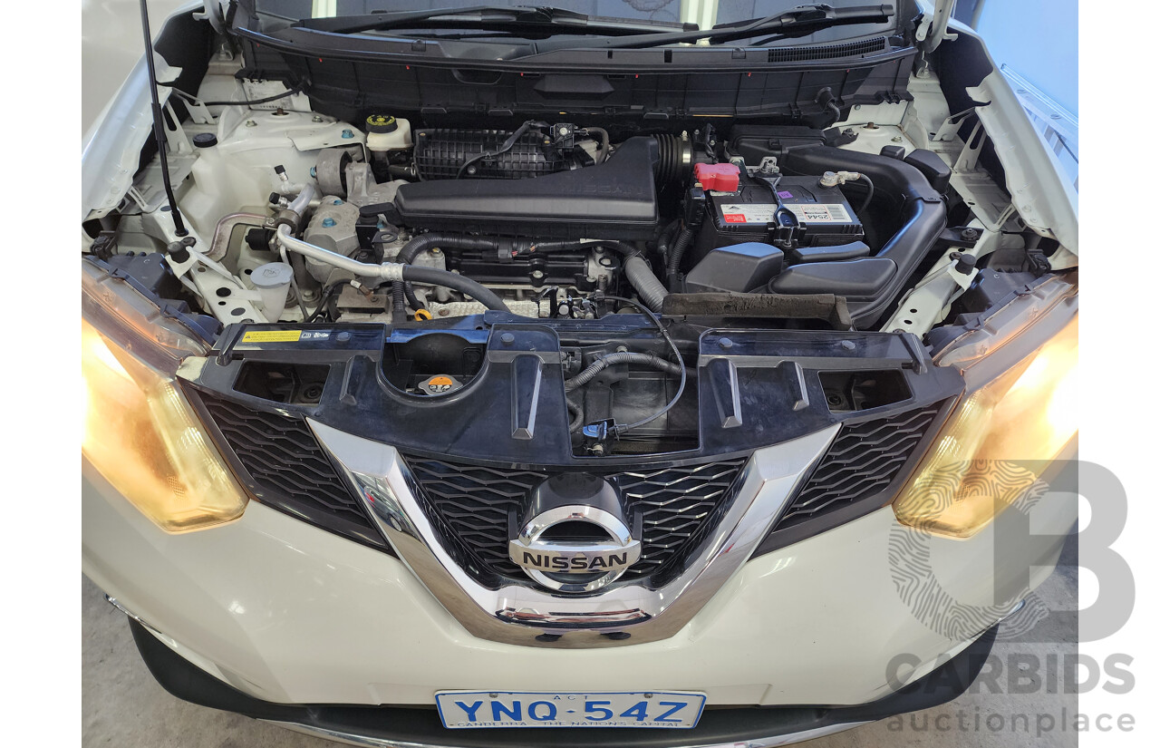10/2014 Nissan X-Trail ST-L (fwd) T32 4d Wagon White 2.5L