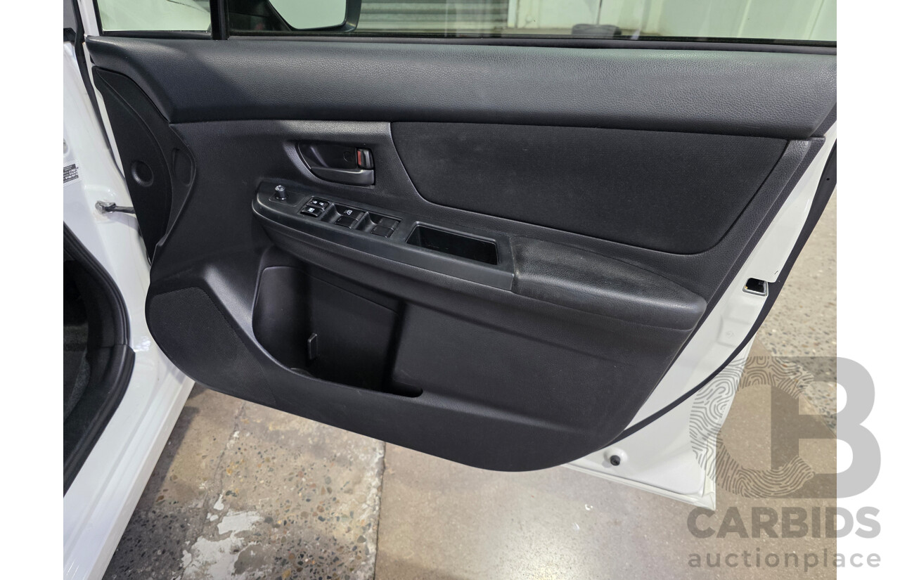 06/2012 Subaru Impreza 2.0i (AWD) MY12 5d Hatchback White 2.0L