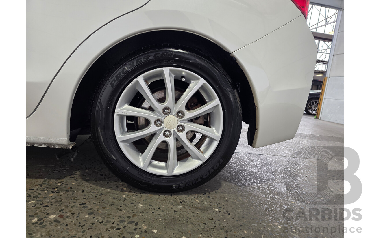 06/2012 Subaru Impreza 2.0i (AWD) MY12 5d Hatchback White 2.0L