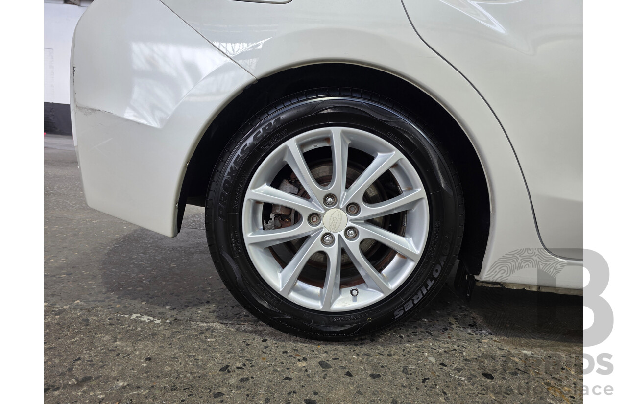 06/2012 Subaru Impreza 2.0i (AWD) MY12 5d Hatchback White 2.0L