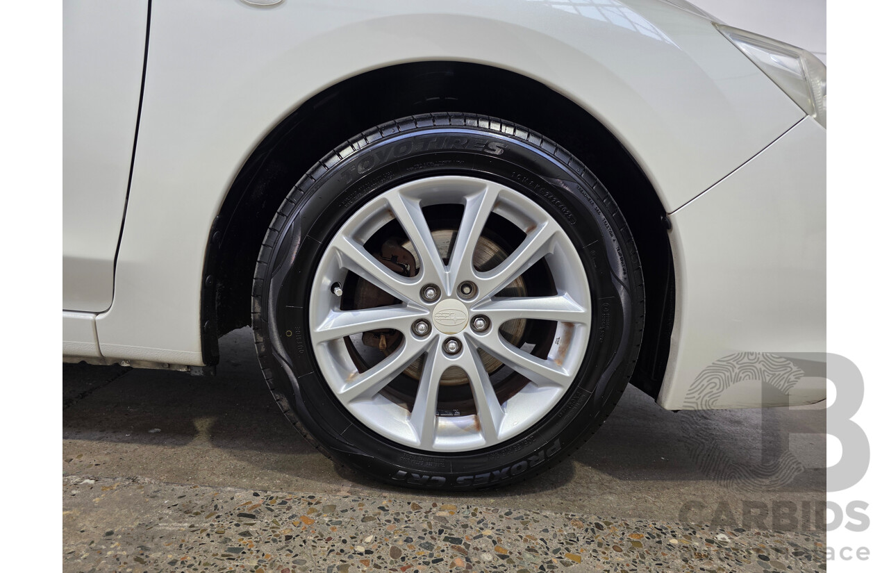 06/2012 Subaru Impreza 2.0i (AWD) MY12 5d Hatchback White 2.0L