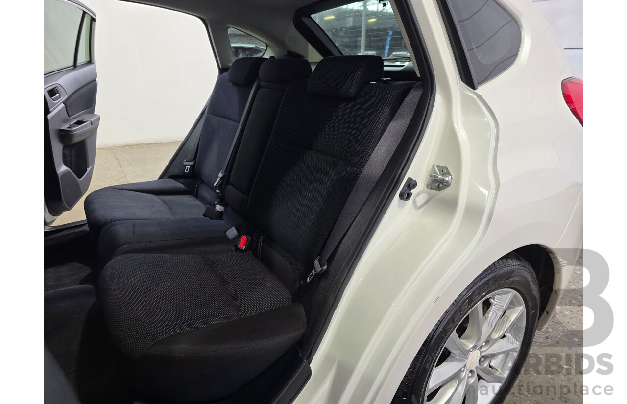06/2012 Subaru Impreza 2.0i (AWD) MY12 5d Hatchback White 2.0L