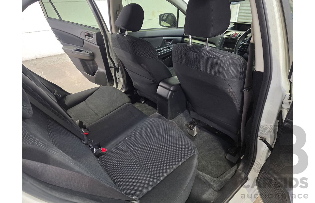 06/2012 Subaru Impreza 2.0i (AWD) MY12 5d Hatchback White 2.0L