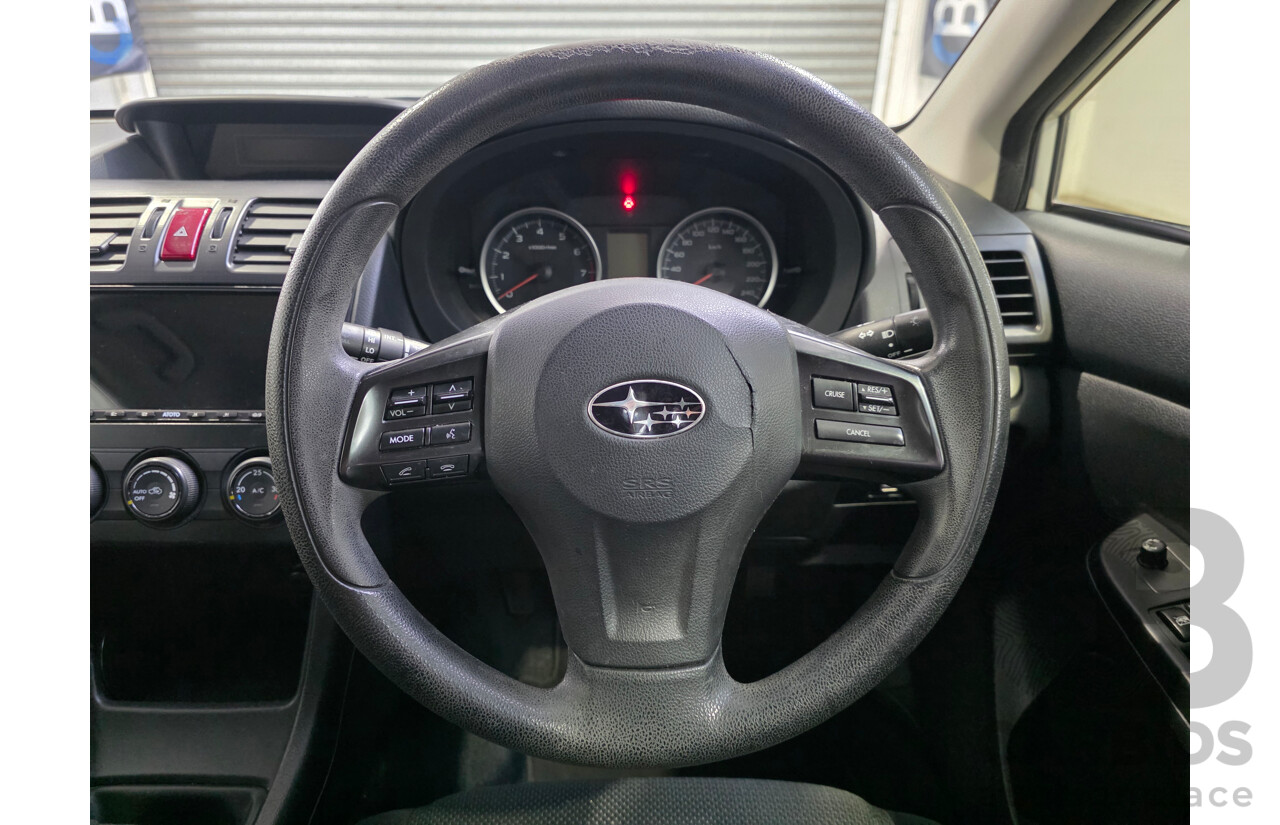 06/2012 Subaru Impreza 2.0i (AWD) MY12 5d Hatchback White 2.0L