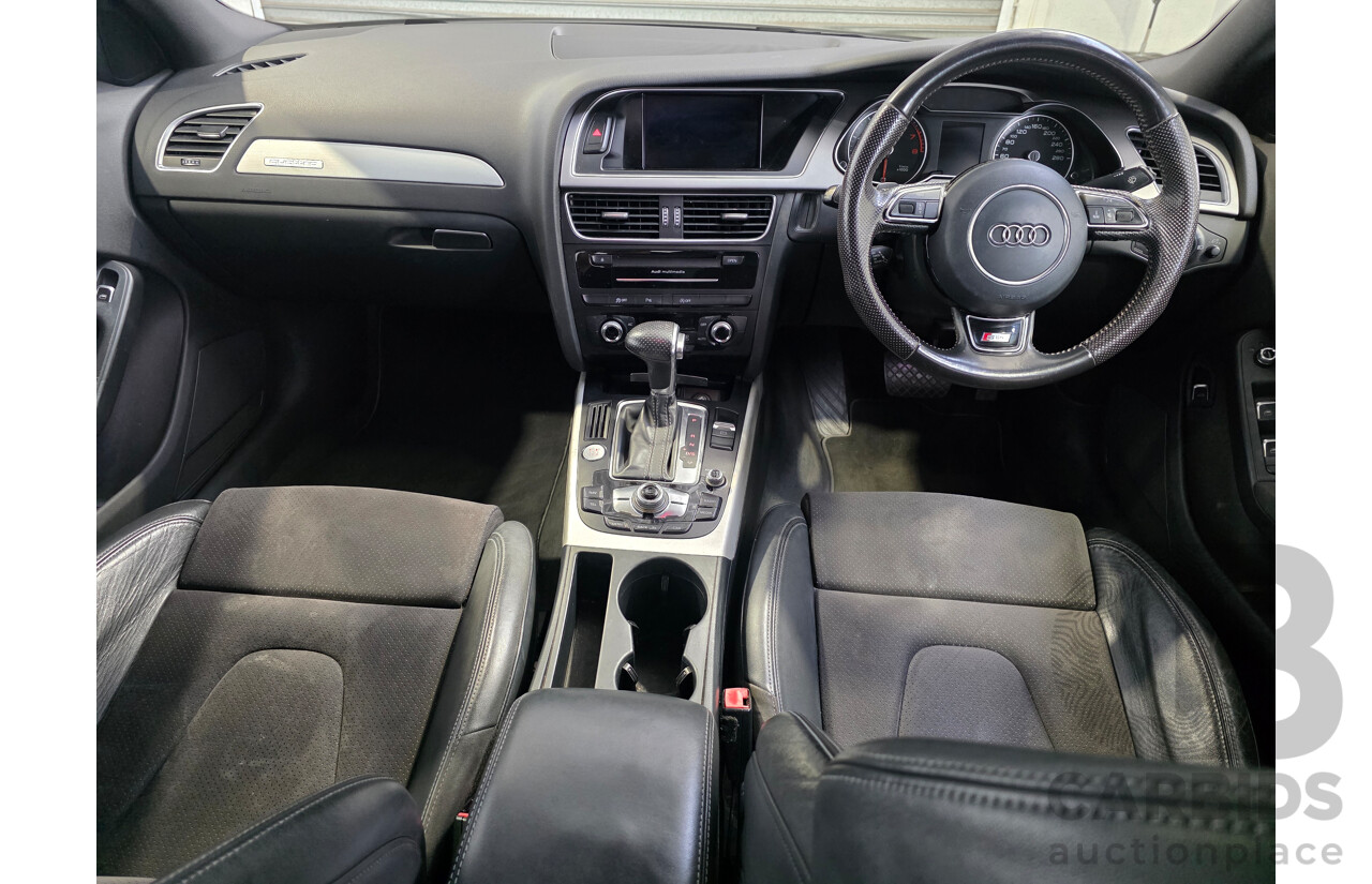 10/2013 Audi A4 2.0 TFSI QUATTRO AWD B8 (8K) MY14 4d Sedan White 2.0L