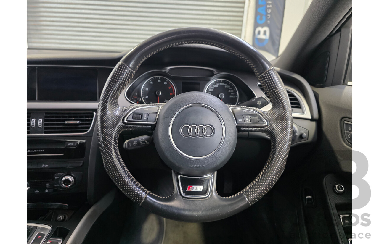 10/2013 Audi A4 2.0 TFSI QUATTRO AWD B8 (8K) MY14 4d Sedan White 2.0L