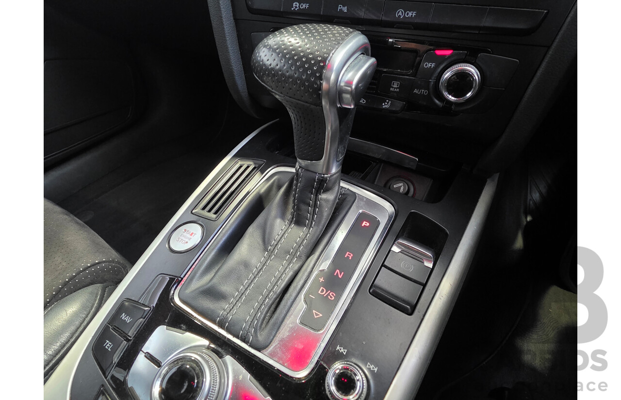 10/2013 Audi A4 2.0 TFSI QUATTRO AWD B8 (8K) MY14 4d Sedan White 2.0L