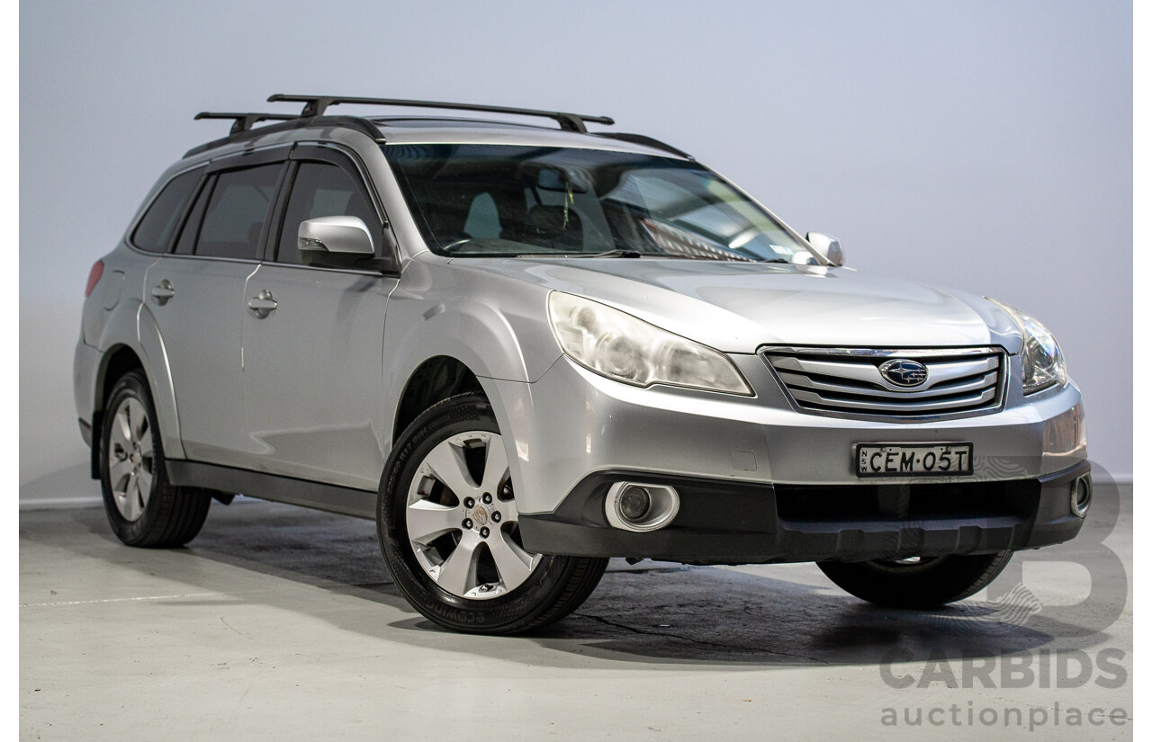03/2012 Subaru Outback 2.5i Premium (AWD) MY12 4d Wagon Silver 2.5L