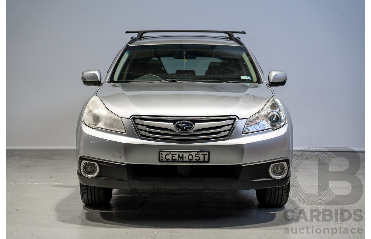03/2012 Subaru Outback 2.5i Premium (AWD) MY12 4d Wagon Silver 2.5L