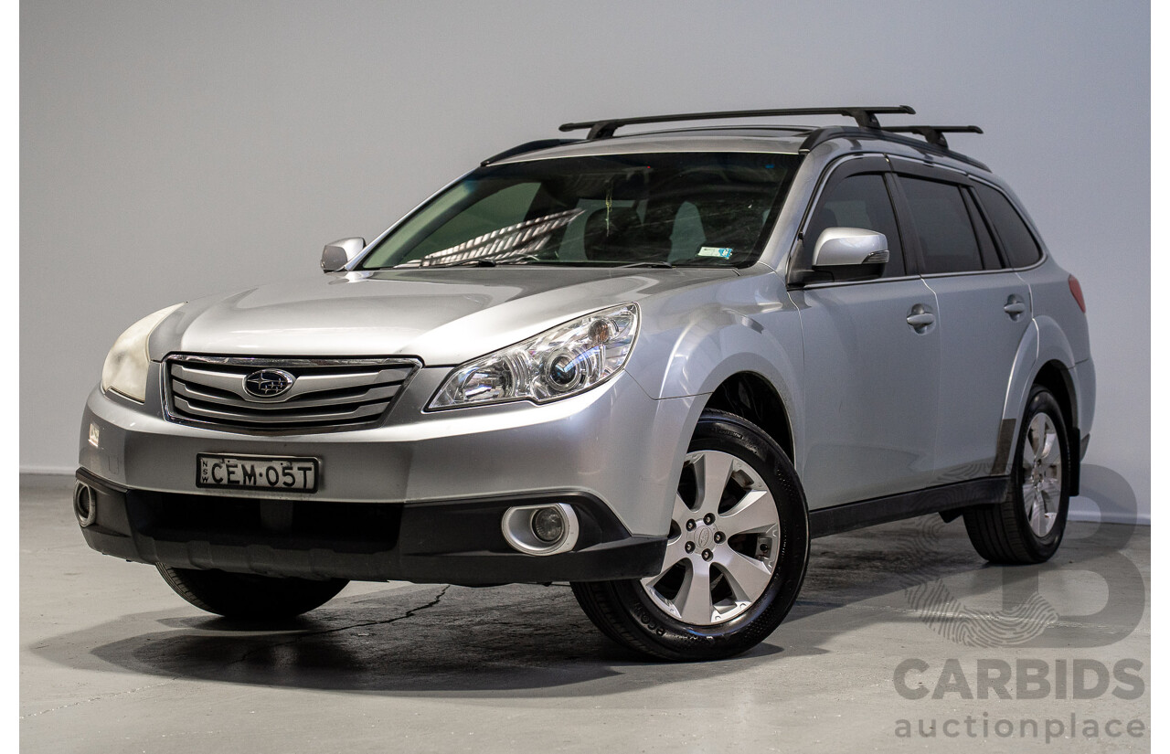 03/2012 Subaru Outback 2.5i Premium (AWD) MY12 4d Wagon Silver 2.5L
