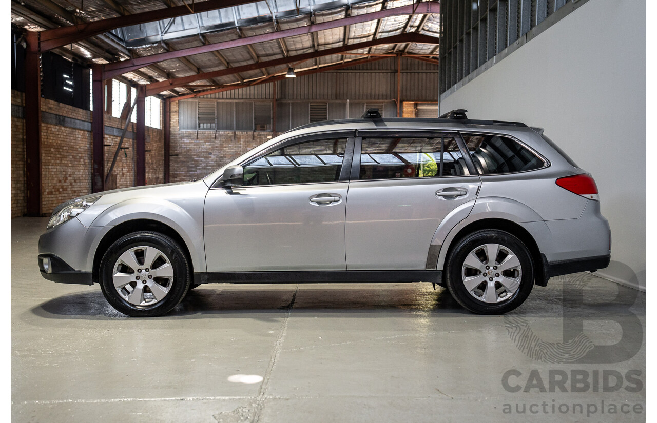 03/2012 Subaru Outback 2.5i Premium (AWD) MY12 4d Wagon Silver 2.5L