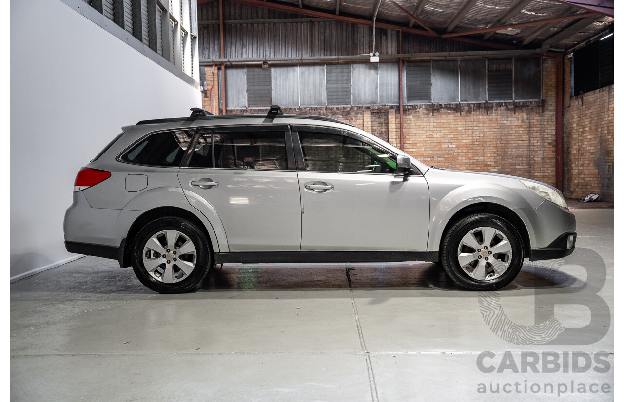 03/2012 Subaru Outback 2.5i Premium (AWD) MY12 4d Wagon Silver 2.5L