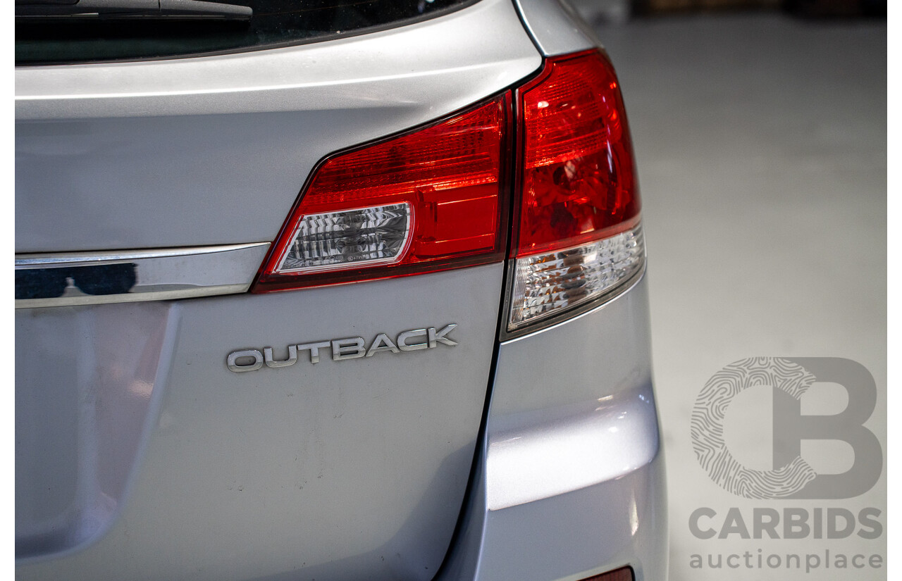 03/2012 Subaru Outback 2.5i Premium (AWD) MY12 4d Wagon Silver 2.5L