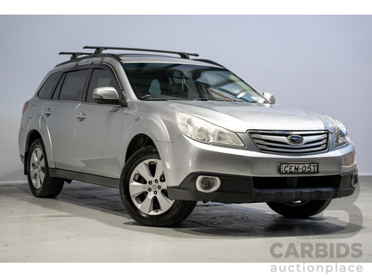 03/2012 Subaru Outback 2.5i Premium (AWD) MY12 4d Wagon Silver 2.5L