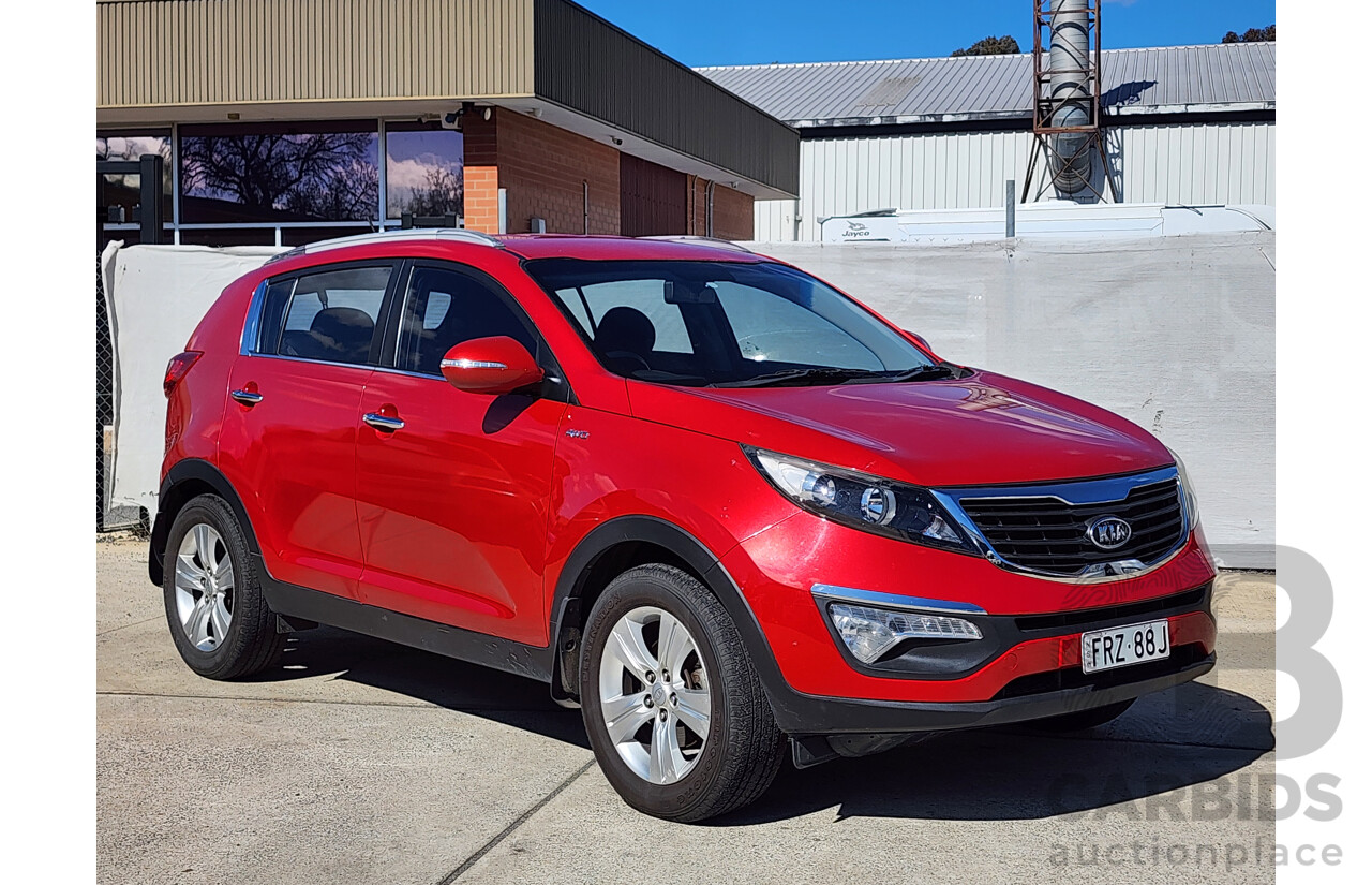 12/2010 Kia Sportage SLi (awd) SL 4d Wagon Red 2.4L