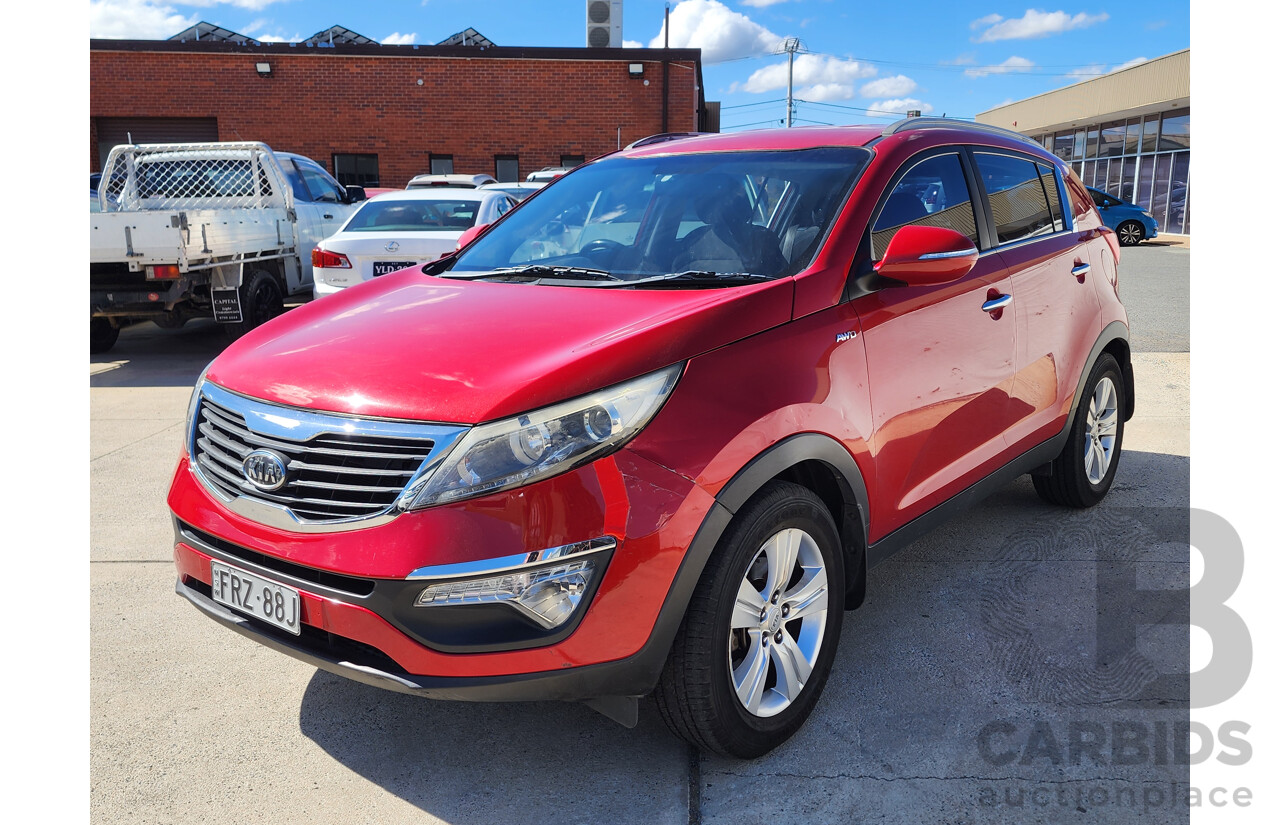 12/2010 Kia Sportage SLi (awd) SL 4d Wagon Red 2.4L