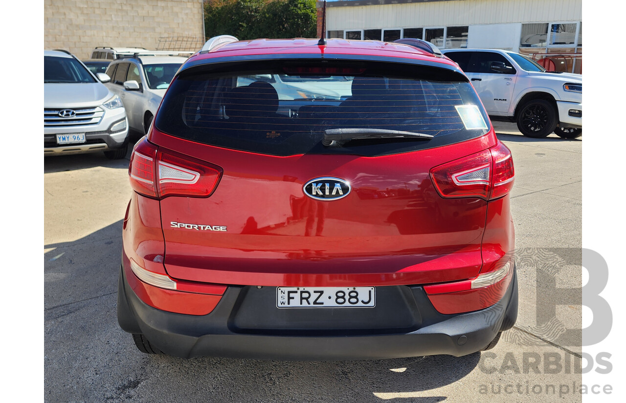 12/2010 Kia Sportage SLi (awd) SL 4d Wagon Red 2.4L