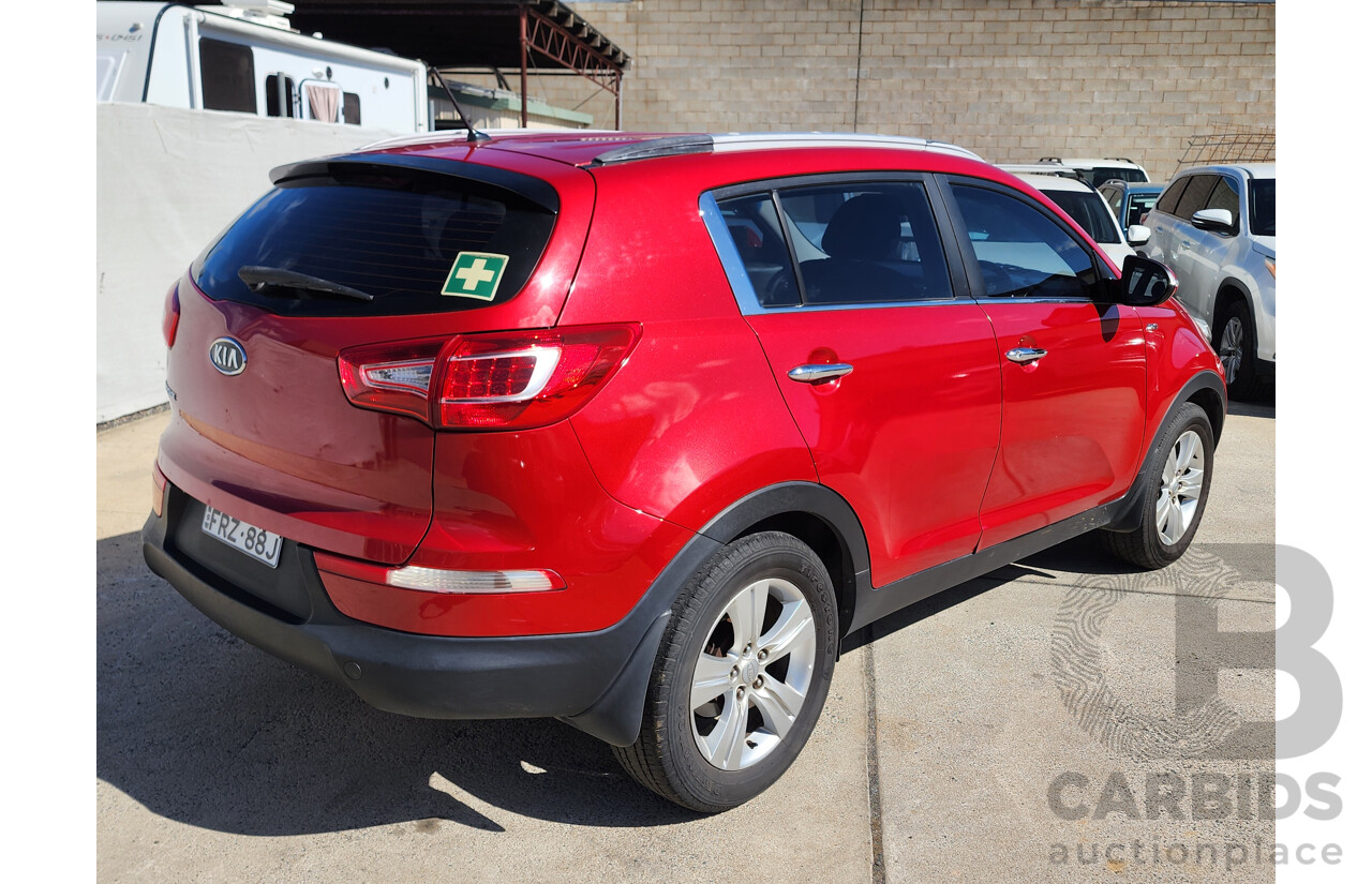 12/2010 Kia Sportage SLi (awd) SL 4d Wagon Red 2.4L
