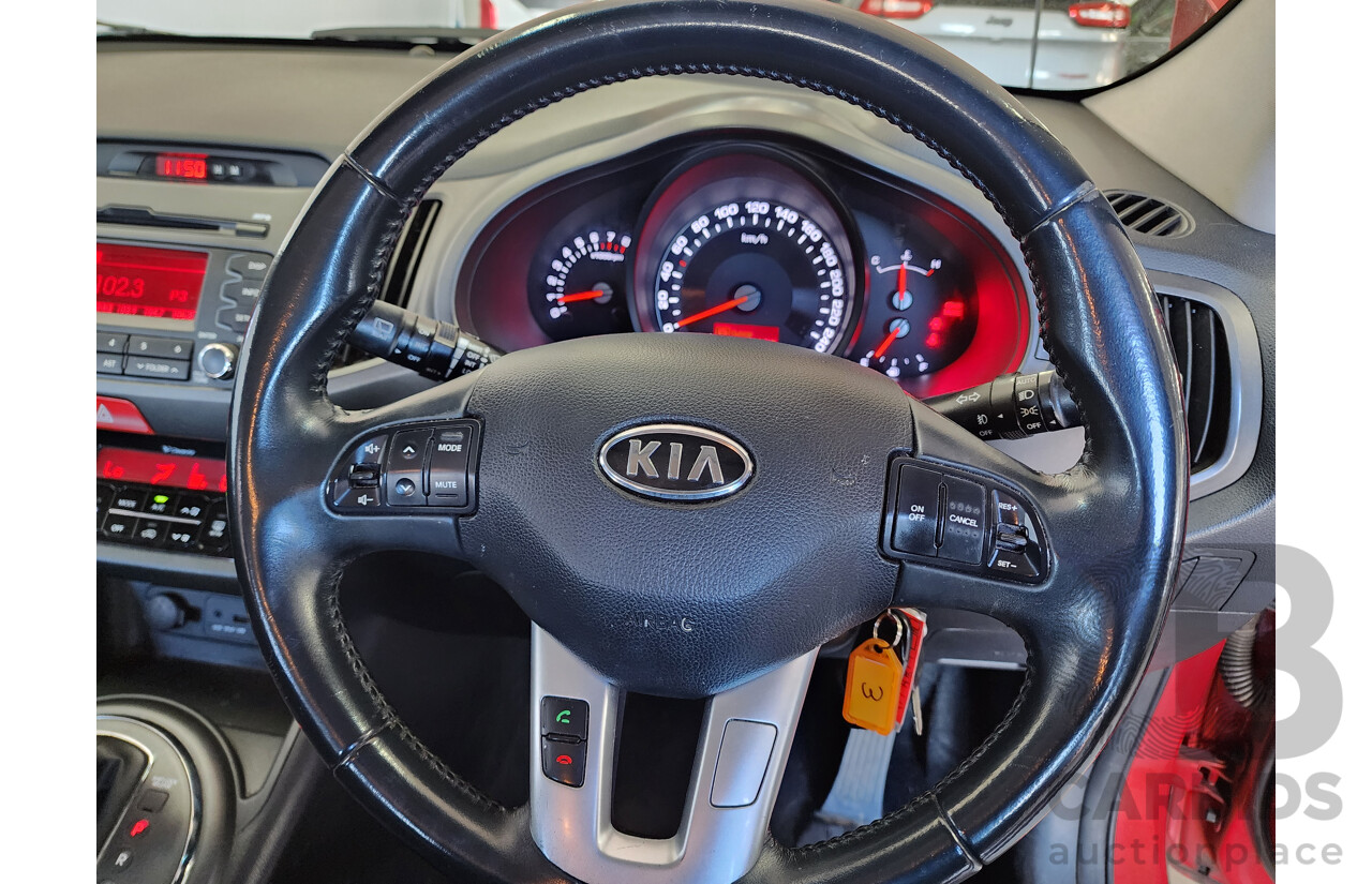 12/2010 Kia Sportage SLi (awd) SL 4d Wagon Red 2.4L