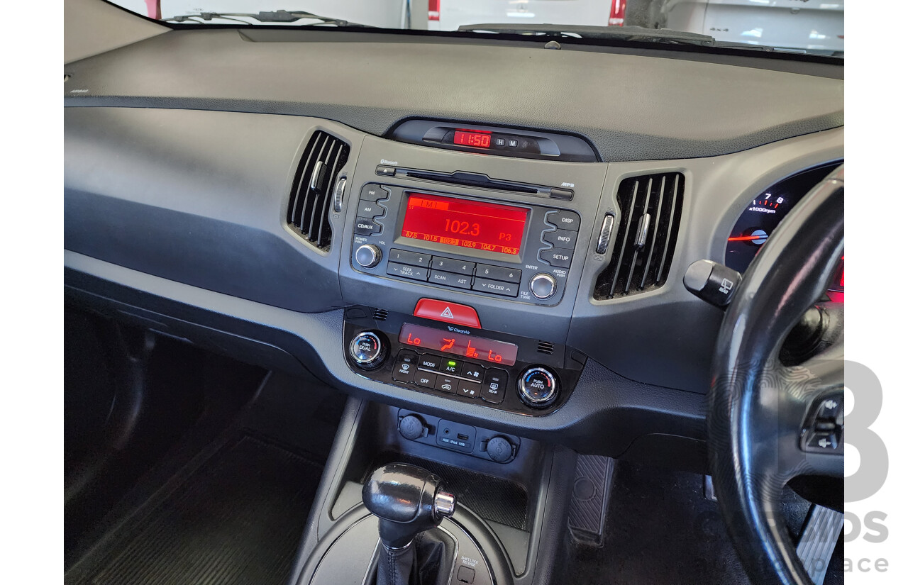 12/2010 Kia Sportage SLi (awd) SL 4d Wagon Red 2.4L