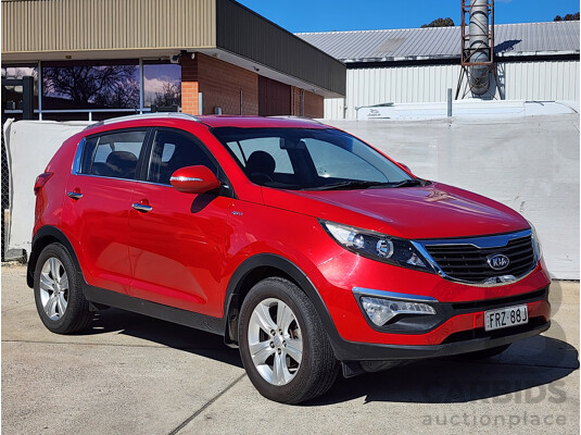 12/2010 Kia Sportage SLi (awd) SL 4d Wagon Red 2.4L