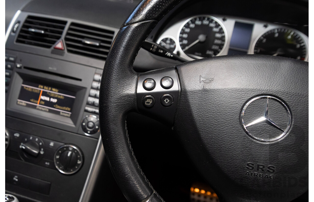 10/2008 Mercedes-Benz A200 Avantgarde W169 09 Upgrade 5d Hatchback Red 2.0L