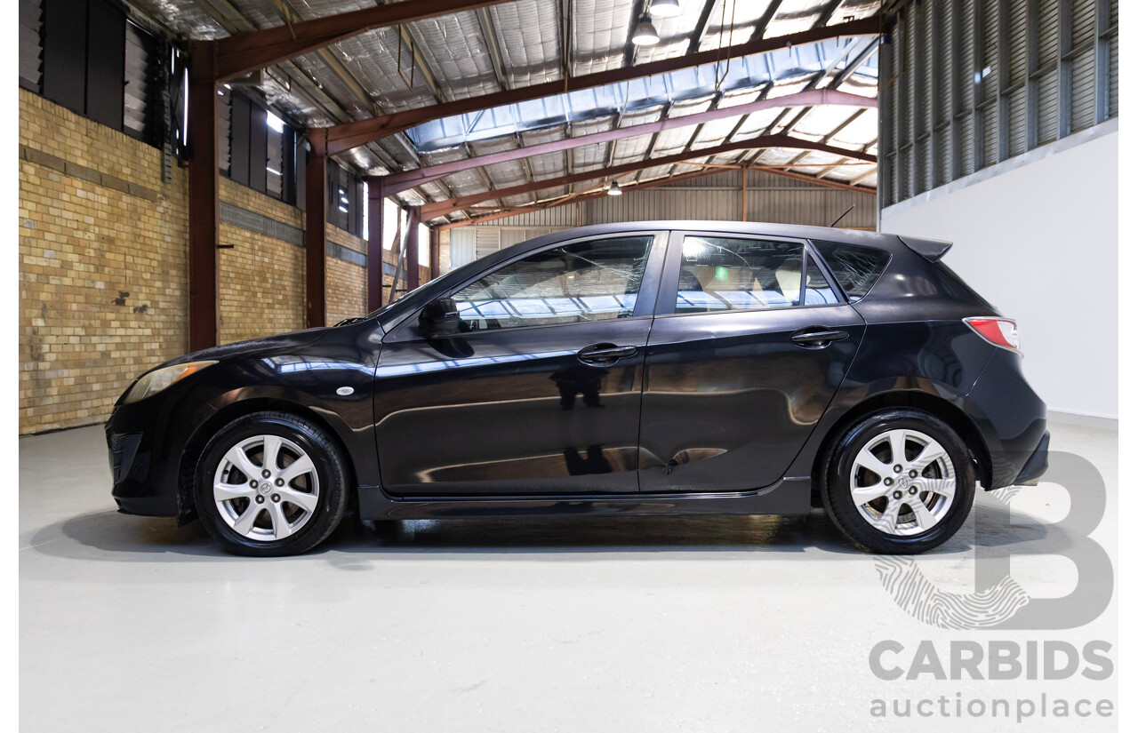 12/2010 Mazda 3 BL 10 Upgrade 5d Hatchback Black 2.2L