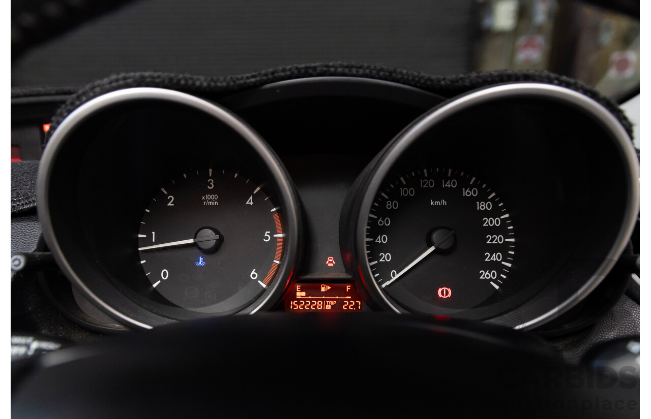 12/2010 Mazda 3 BL 10 Upgrade 5d Hatchback Black 2.2L
