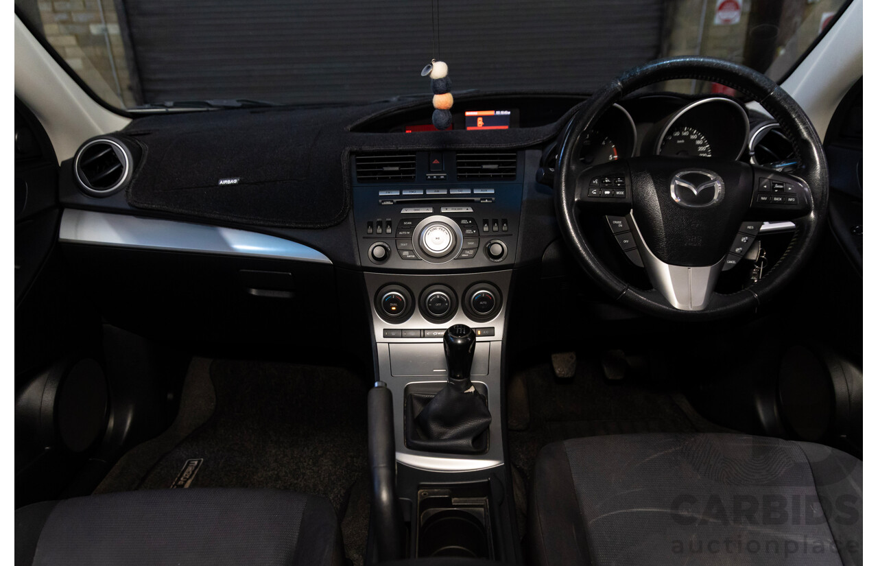 12/2010 Mazda 3 BL 10 Upgrade 5d Hatchback Black 2.2L