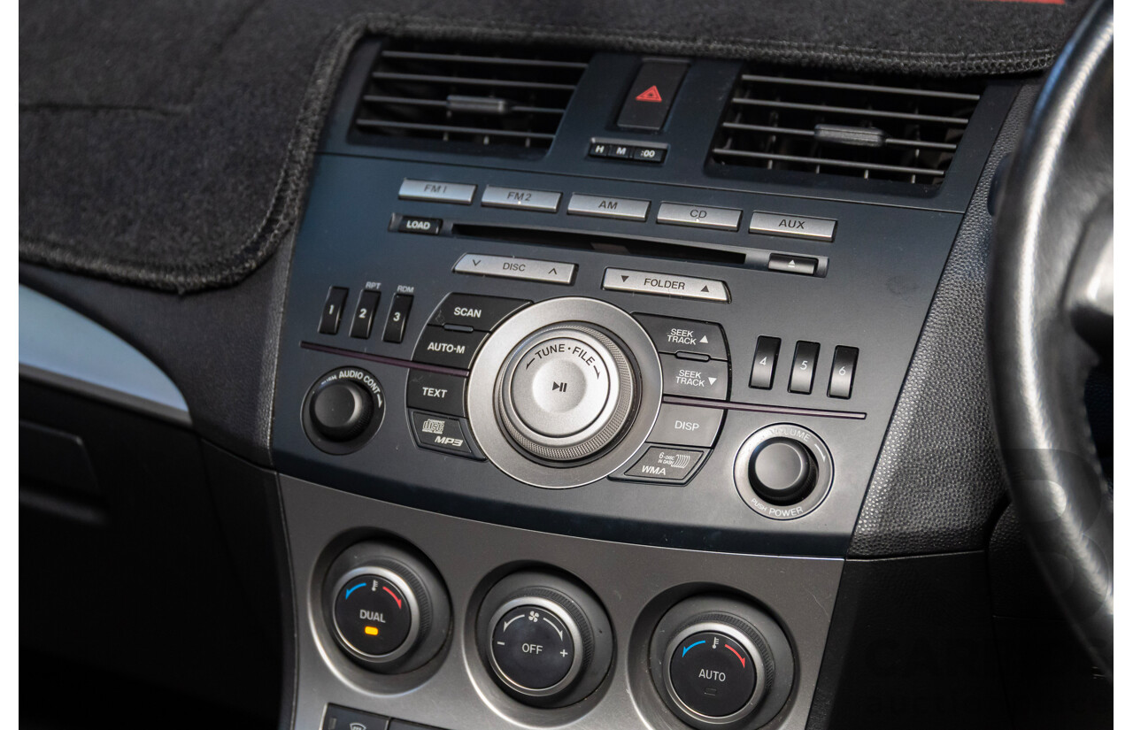 12/2010 Mazda 3 BL 10 Upgrade 5d Hatchback Black 2.2L