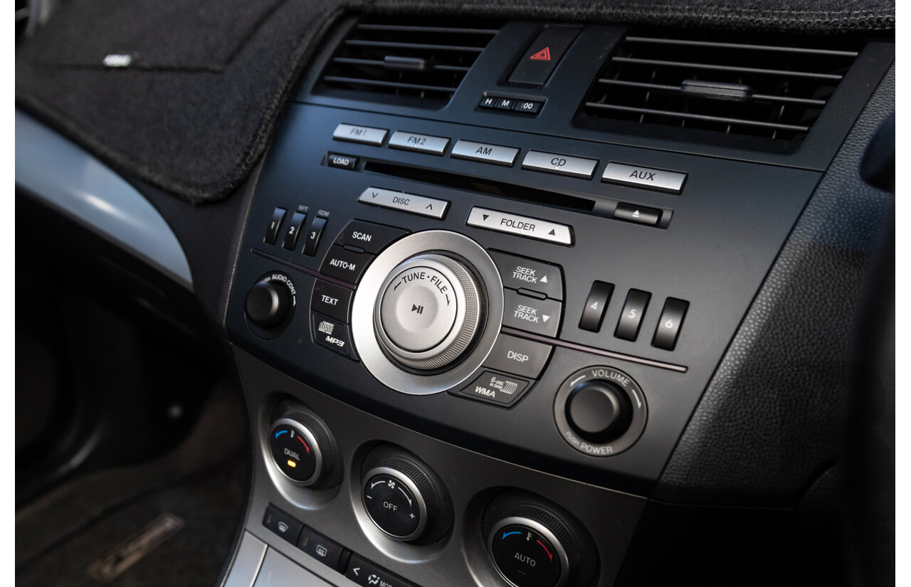 12/2010 Mazda 3 BL 10 Upgrade 5d Hatchback Black 2.2L