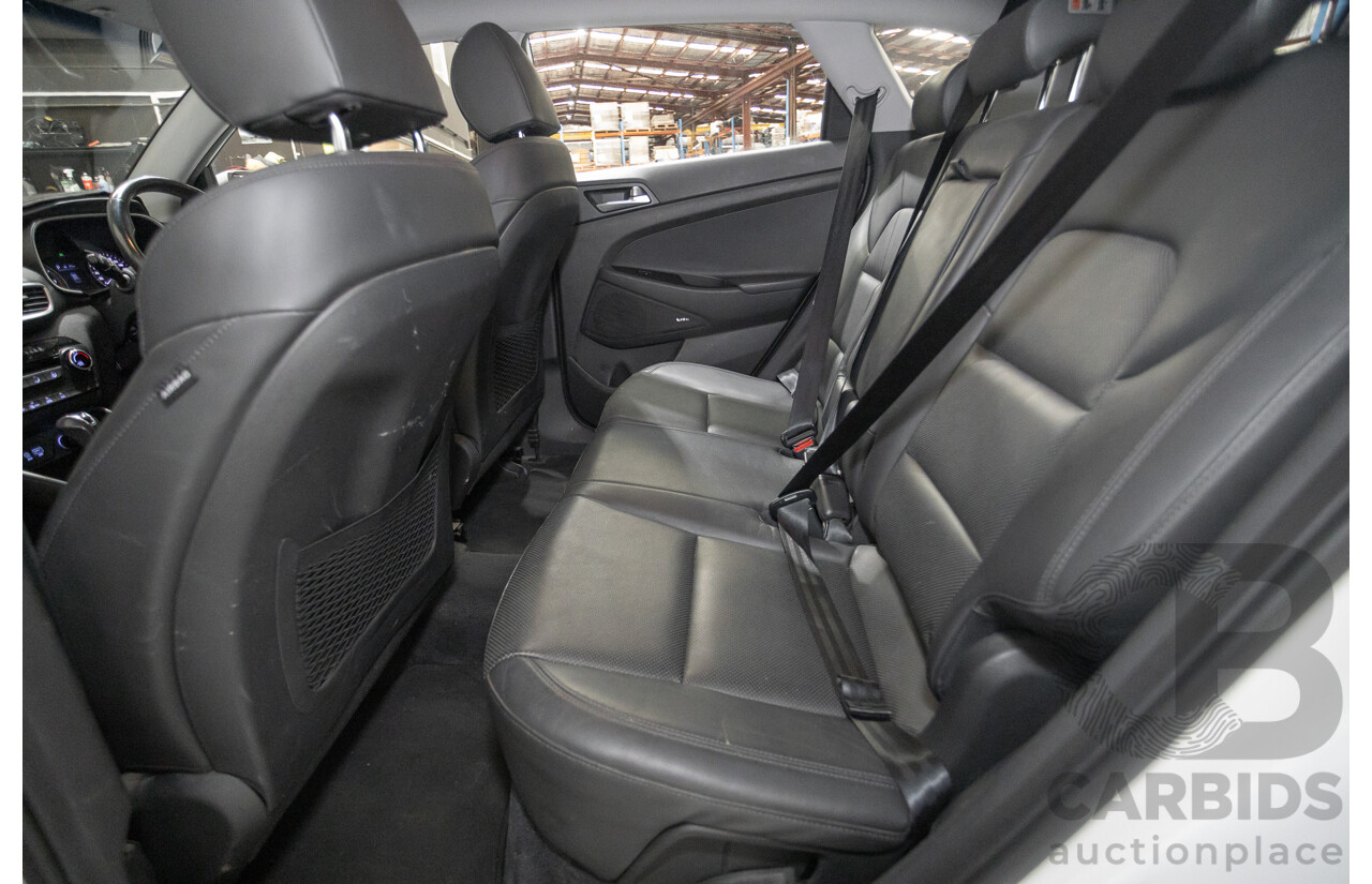 02/2019 Hyundai Tucson Active X TL3 MY19 4D Wagon Pure White 2.0L