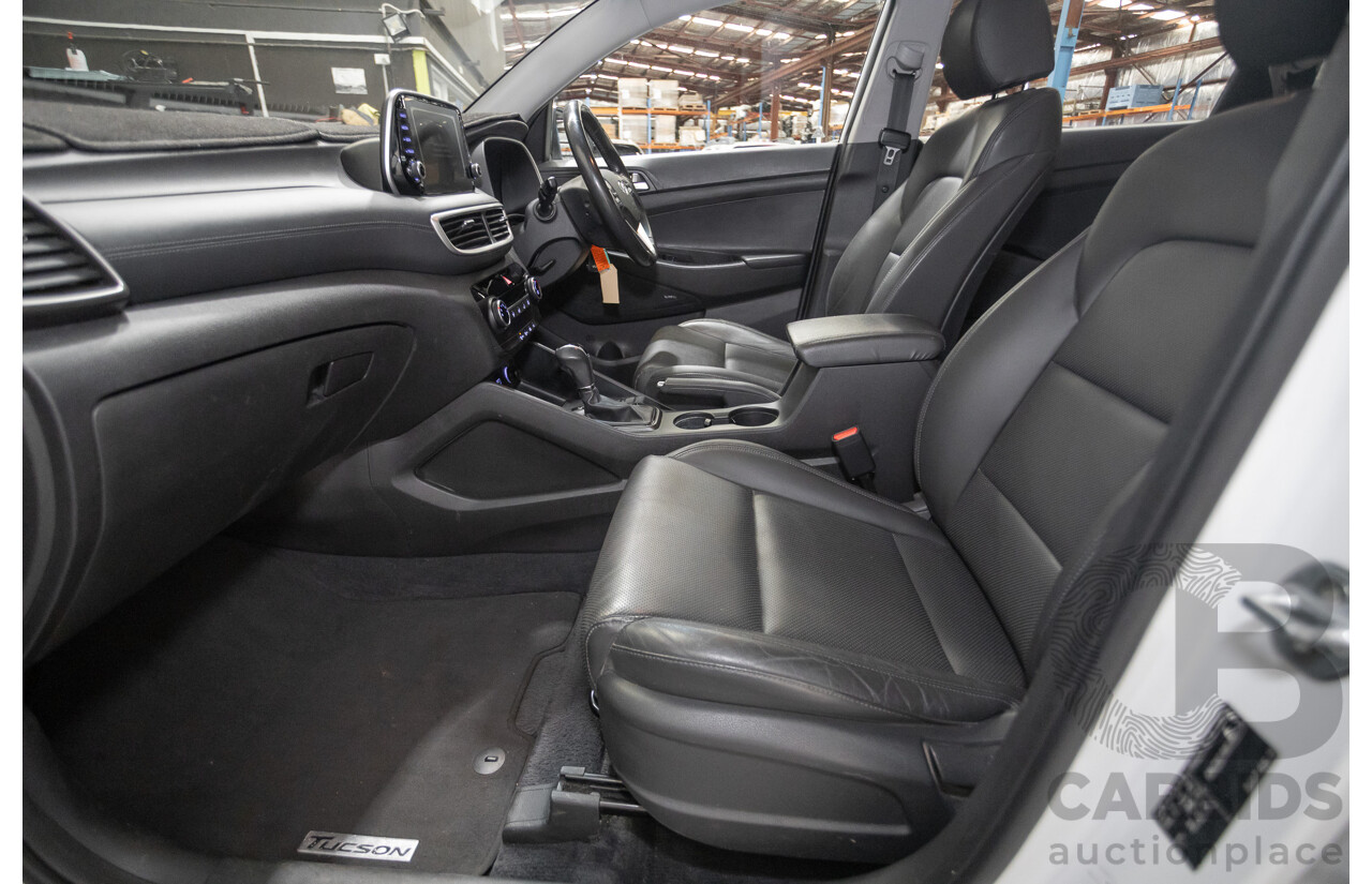02/2019 Hyundai Tucson Active X TL3 MY19 4D Wagon Pure White 2.0L
