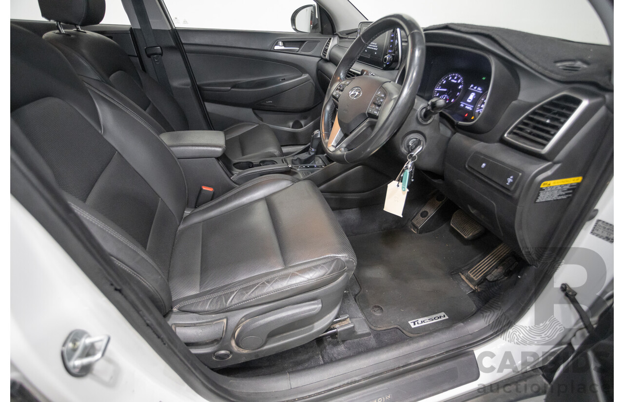 02/2019 Hyundai Tucson Active X TL3 MY19 4D Wagon Pure White 2.0L