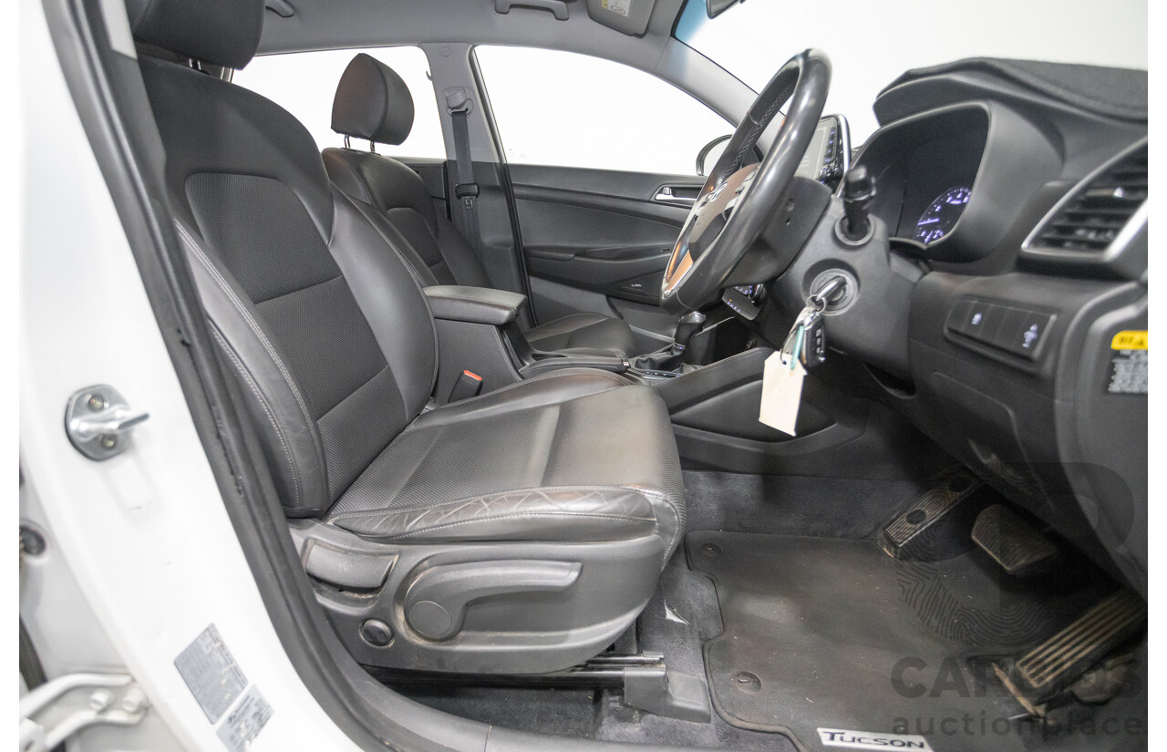 02/2019 Hyundai Tucson Active X TL3 MY19 4D Wagon Pure White 2.0L