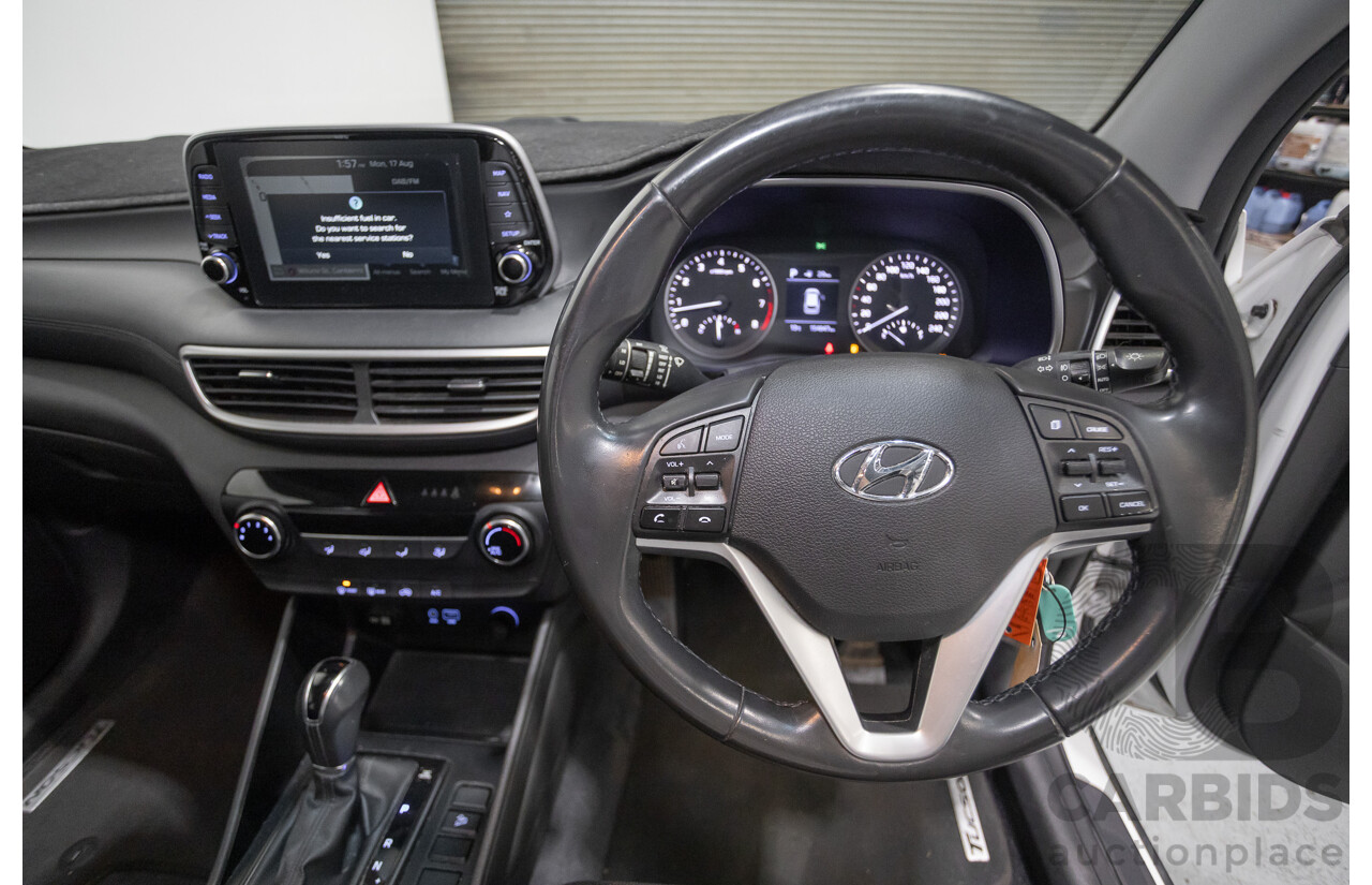02/2019 Hyundai Tucson Active X TL3 MY19 4D Wagon Pure White 2.0L