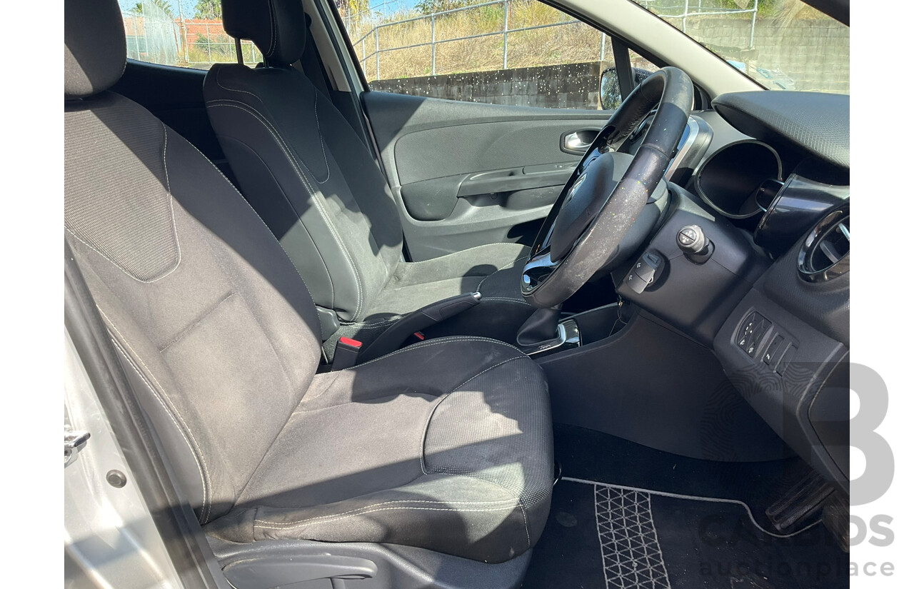 08/2016 Renault Clio Expression X98 5D Hatchback Grey Turbo 1.2L