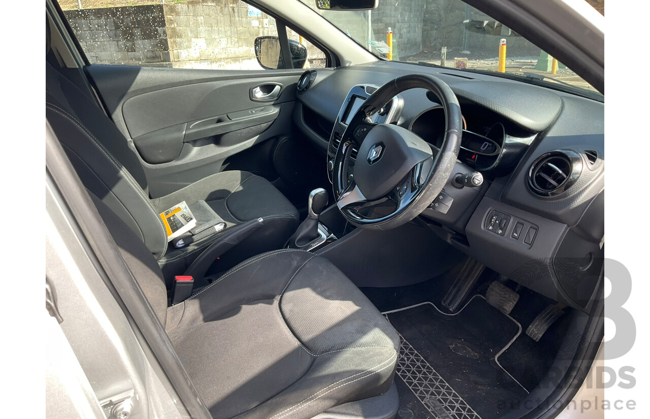 08/2016 Renault Clio Expression X98 5D Hatchback Grey Turbo 1.2L
