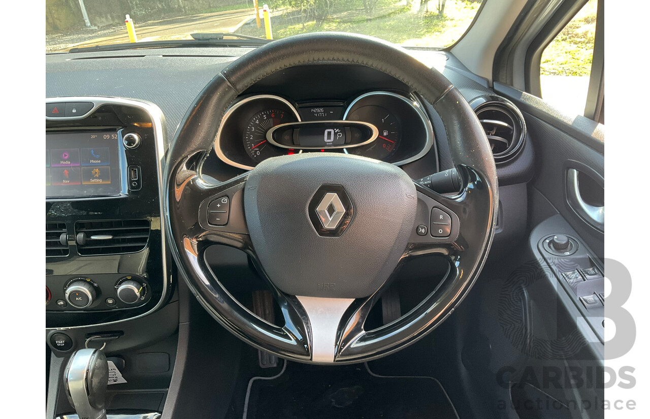 08/2016 Renault Clio Expression X98 5D Hatchback Grey Turbo 1.2L