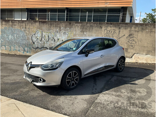08/2016 Renault Clio Expression X98 5D Hatchback Grey Turbo 1.2L