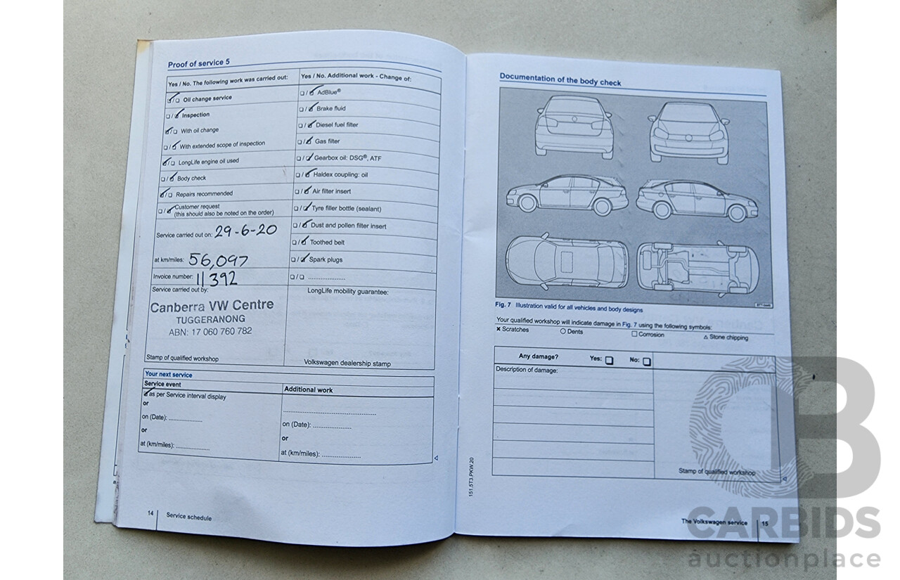 09/2014 Volkswagen Golf 90 TSI Comfortline AU MY15 4d Wagon Blue 1.4L