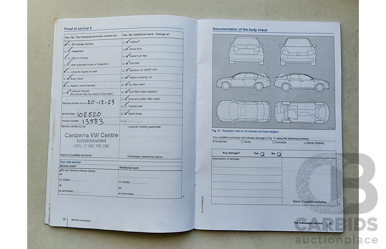 09/2014 Volkswagen Golf 90 TSI Comfortline AU MY15 4d Wagon Blue 1.4L
