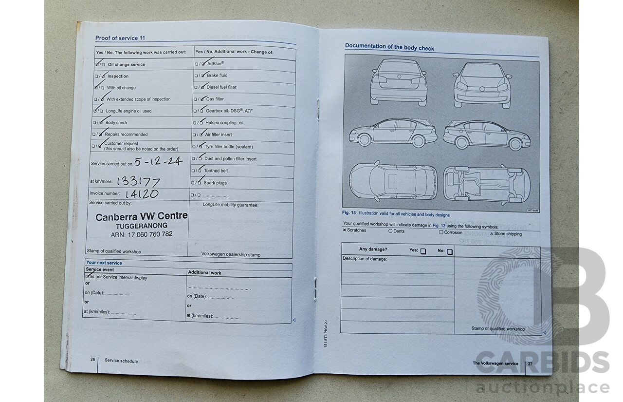 09/2014 Volkswagen Golf 90 TSI Comfortline AU MY15 4d Wagon Blue 1.4L
