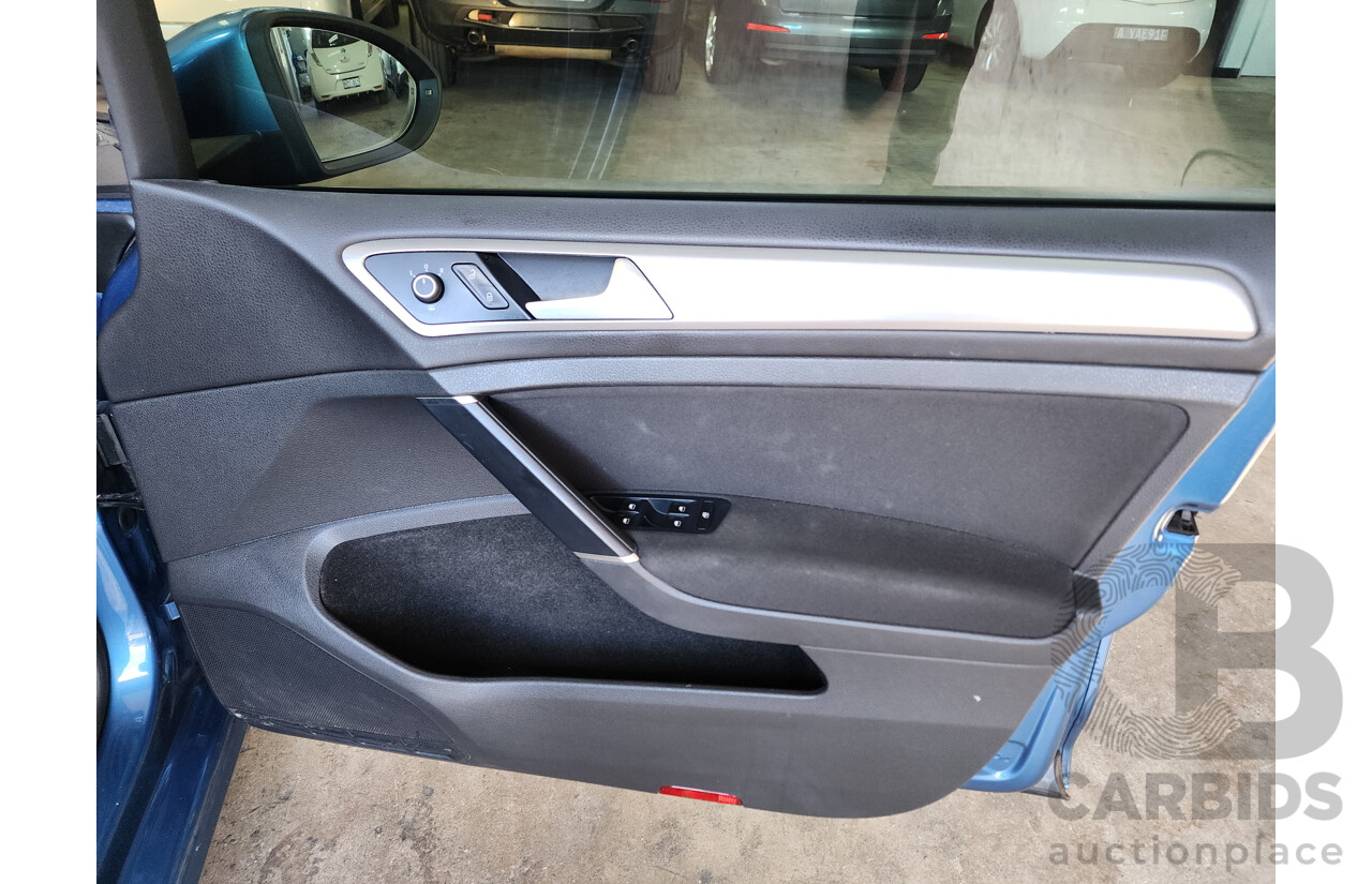 09/2014 Volkswagen Golf 90 TSI Comfortline AU MY15 4d Wagon Blue 1.4L