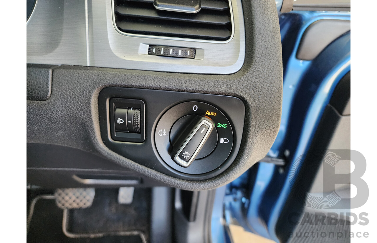 09/2014 Volkswagen Golf 90 TSI Comfortline AU MY15 4d Wagon Blue 1.4L