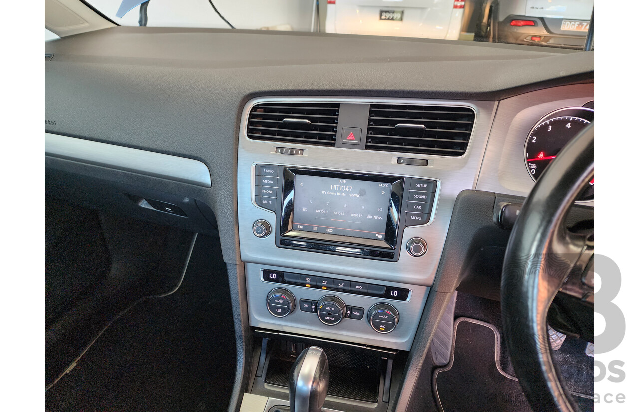 09/2014 Volkswagen Golf 90 TSI Comfortline AU MY15 4d Wagon Blue 1.4L